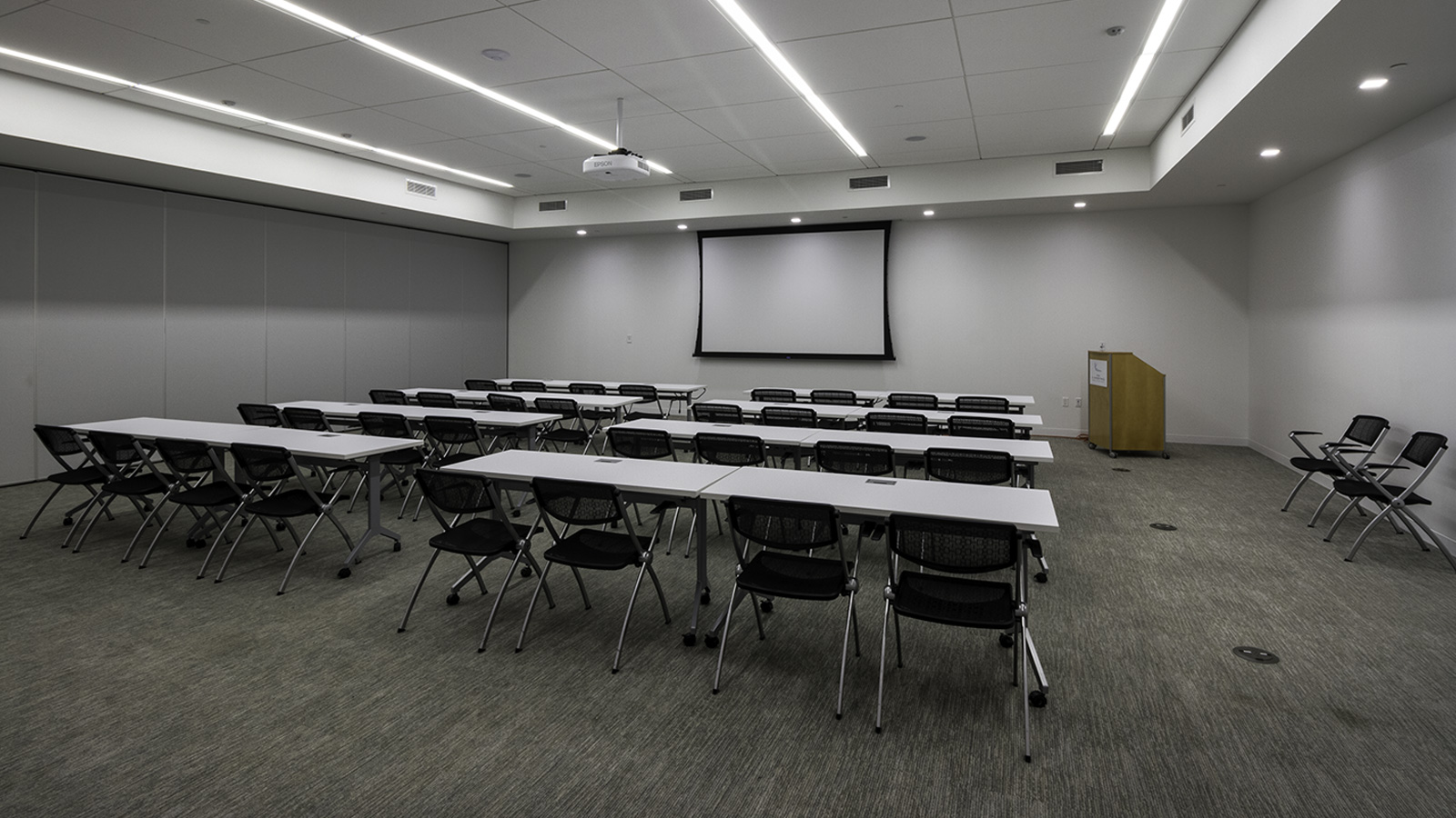 Center Interior View – Flexible Conference Space
